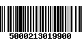 Código de Barras 5000213019900