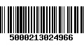 Código de Barras 5000213024966