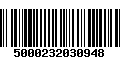 Código de Barras 5000232030948