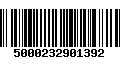 Código de Barras 5000232901392