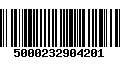 Código de Barras 5000232904201