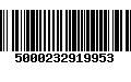 Código de Barras 5000232919953