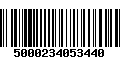 Código de Barras 5000234053440