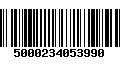 Código de Barras 5000234053990