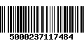 Código de Barras 5000237117484