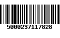 Código de Barras 5000237117828