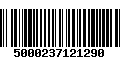 Código de Barras 5000237121290