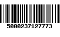 Código de Barras 5000237127773