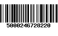 Código de Barras 5000246728220