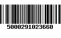 Código de Barras 5000291023660