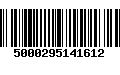 Código de Barras 5000295141612