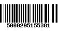 Código de Barras 5000295155381