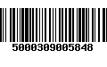 Código de Barras 5000309005848