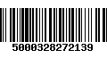 Código de Barras 5000328272139