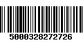 Código de Barras 5000328272726