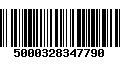 Código de Barras 5000328347790