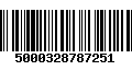 Código de Barras 5000328787251