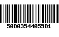 Código de Barras 5000354405501