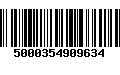 Código de Barras 5000354909634