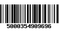 Código de Barras 5000354909696