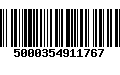 Código de Barras 5000354911767