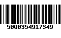 Código de Barras 5000354917349