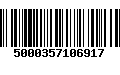 Código de Barras 5000357106917