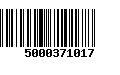 Código de Barras 5000371017