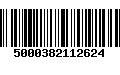 Código de Barras 5000382112624