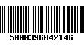 Código de Barras 5000396042146