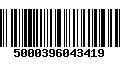 Código de Barras 5000396043419