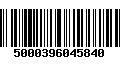 Código de Barras 5000396045840