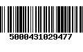 Código de Barras 5000431029477