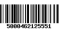 Código de Barras 5000462125551