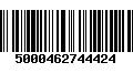 Código de Barras 5000462744424