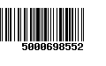 Código de Barras 5000698552