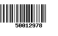 Código de Barras 50012978