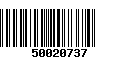 Código de Barras 50020737