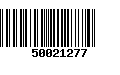 Código de Barras 50021277