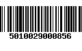 Código de Barras 5010029000856