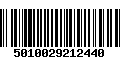 Código de Barras 5010029212440