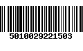 Código de Barras 5010029221503