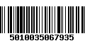 Código de Barras 5010035067935