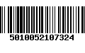 Código de Barras 5010052107324