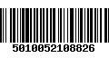 Código de Barras 5010052108826