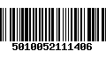 Código de Barras 5010052111406