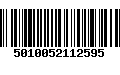 Código de Barras 5010052112595