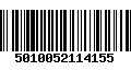 Código de Barras 5010052114155