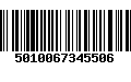 Código de Barras 5010067345506