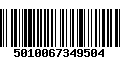 Código de Barras 5010067349504